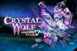 Crystal Wolf Lightning Chase pokie