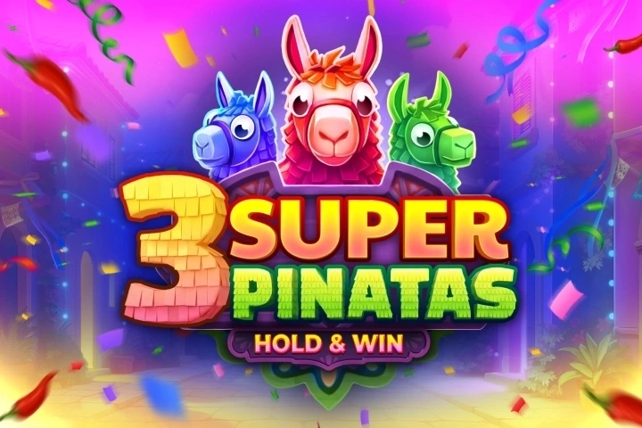 3 Super Pinatas pokie