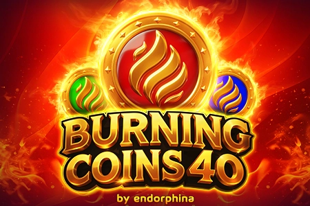 Burning Coins 40 pokie
