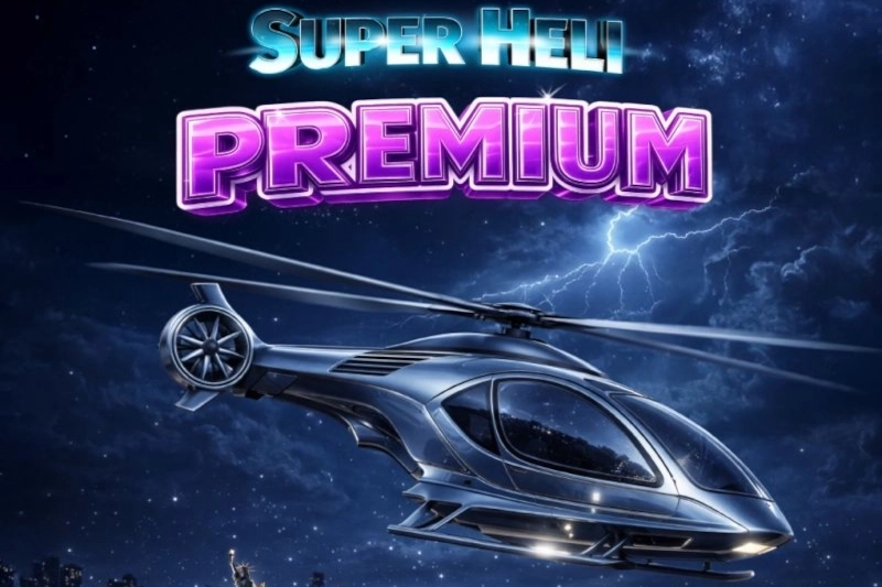 Super Heli Premium pokie
