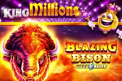 Blazing Bison Gold Blitz King Millions pokie