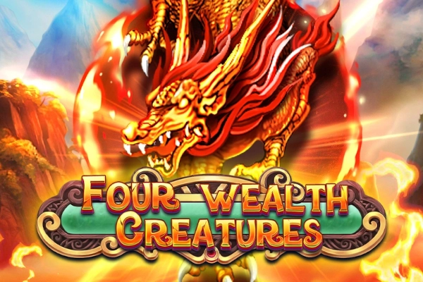 Four Wealth Creatures pokie