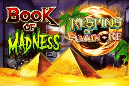 Book of Madness Respins of Amun Re pokie