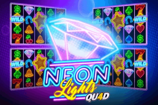 Neon Lights Quad pokie