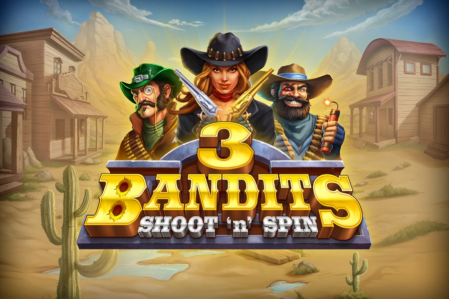 3 Bandits: Shoot 'n' Spin pokie