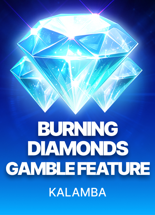 Burning Diamonds Gamble Feature pokie