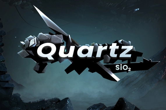Quartz SiO2 pokie