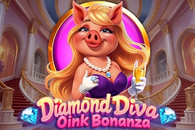 Diamond Diva Oink Bonanza pokie