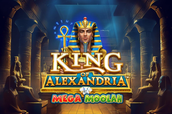 King of Alexandria Mega Moolah pokie