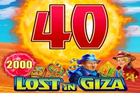 Lost in Giza 40 pokie