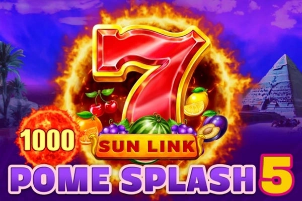 Pome Splash 5 Sun Link pokie