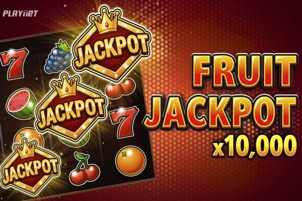Fruit JackPot x10000 pokie