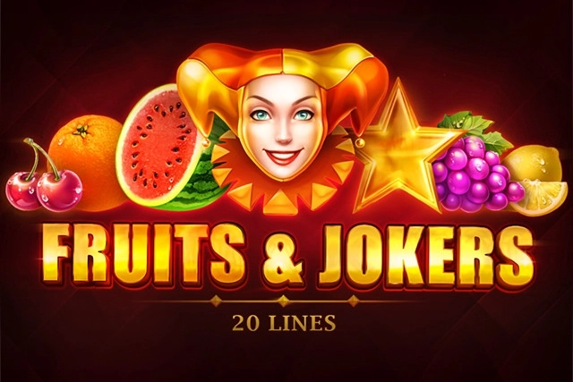 Fruits & Jokers: 20 Lines pokie