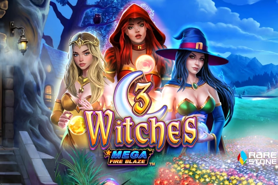 Mega Fire Blaze: 3 Witches pokie