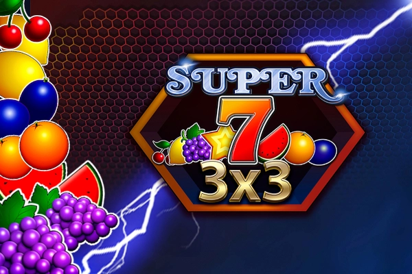 Super 7 3x3 pokie