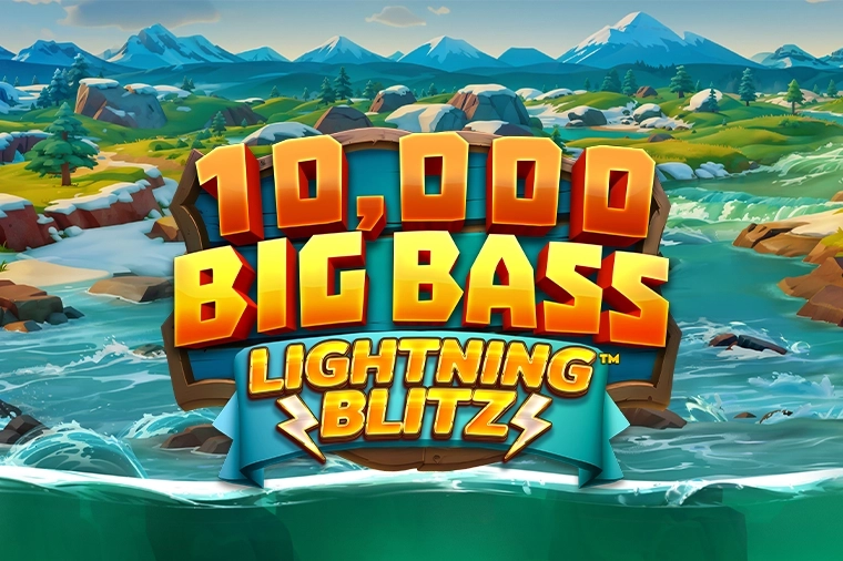 10,000 Big Bass Lightning Blitz pokie