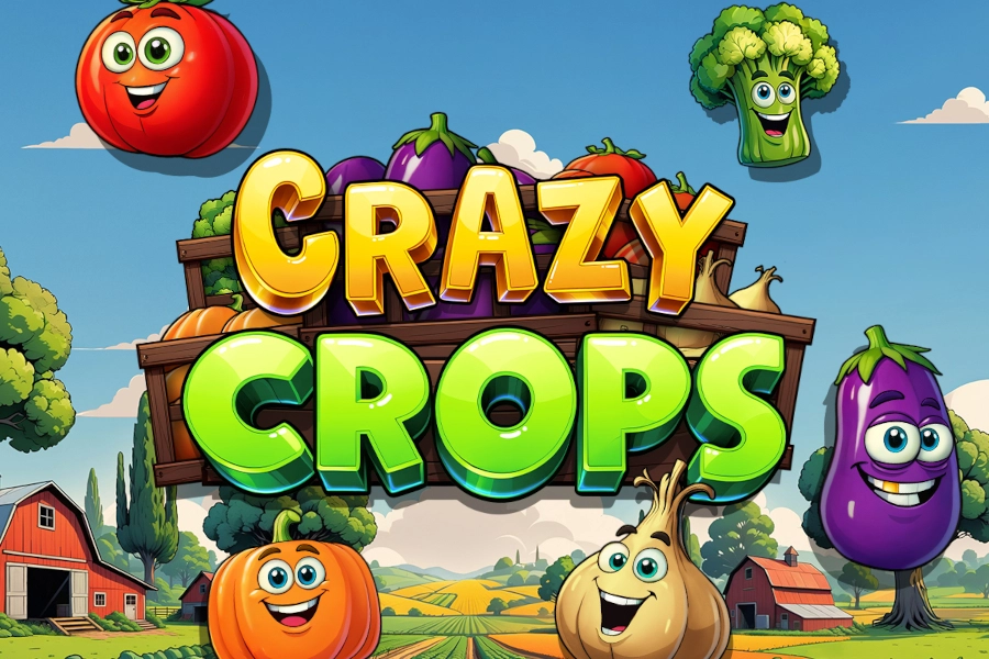 Crazy Crops pokie