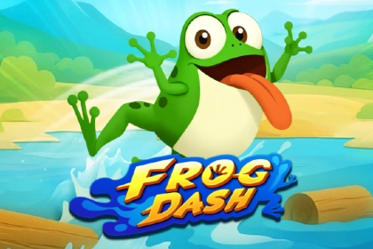 Frog Dash pokie