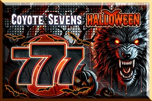 Coyote Sevens Halloween pokie