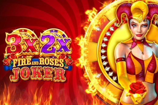 3x 2x Fire and Roses Joker pokie