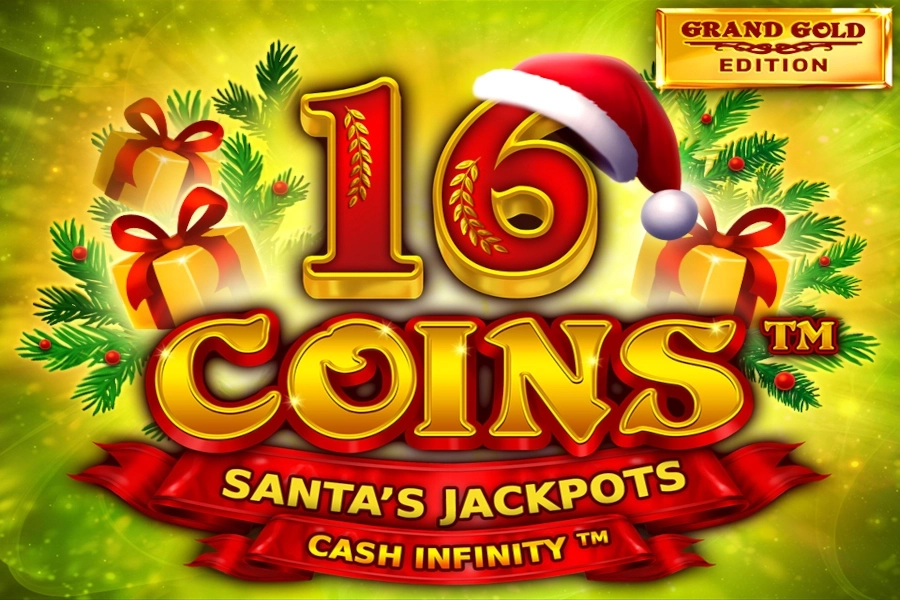 16 Coins Grand Gold Edition Santas Jackpots pokie