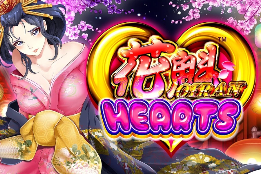 Oiran Hearts pokie