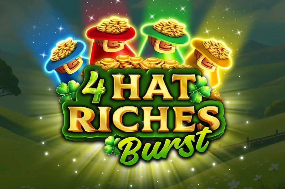 4 Hat Riches Burst pokie